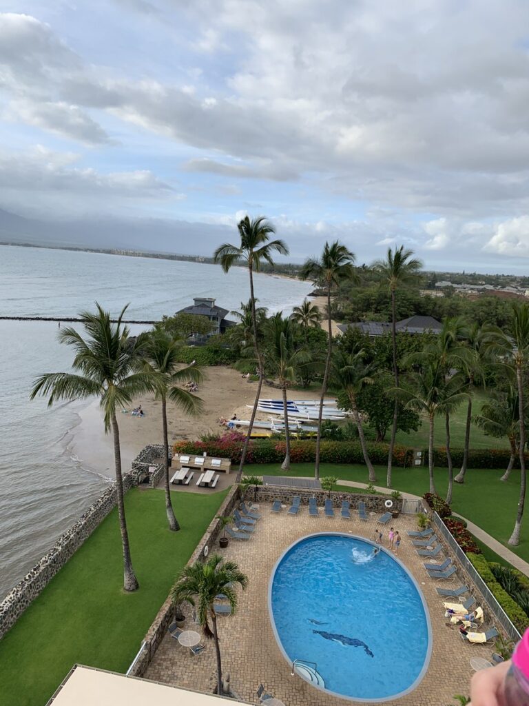 Menehune shores Resort Pool and beach