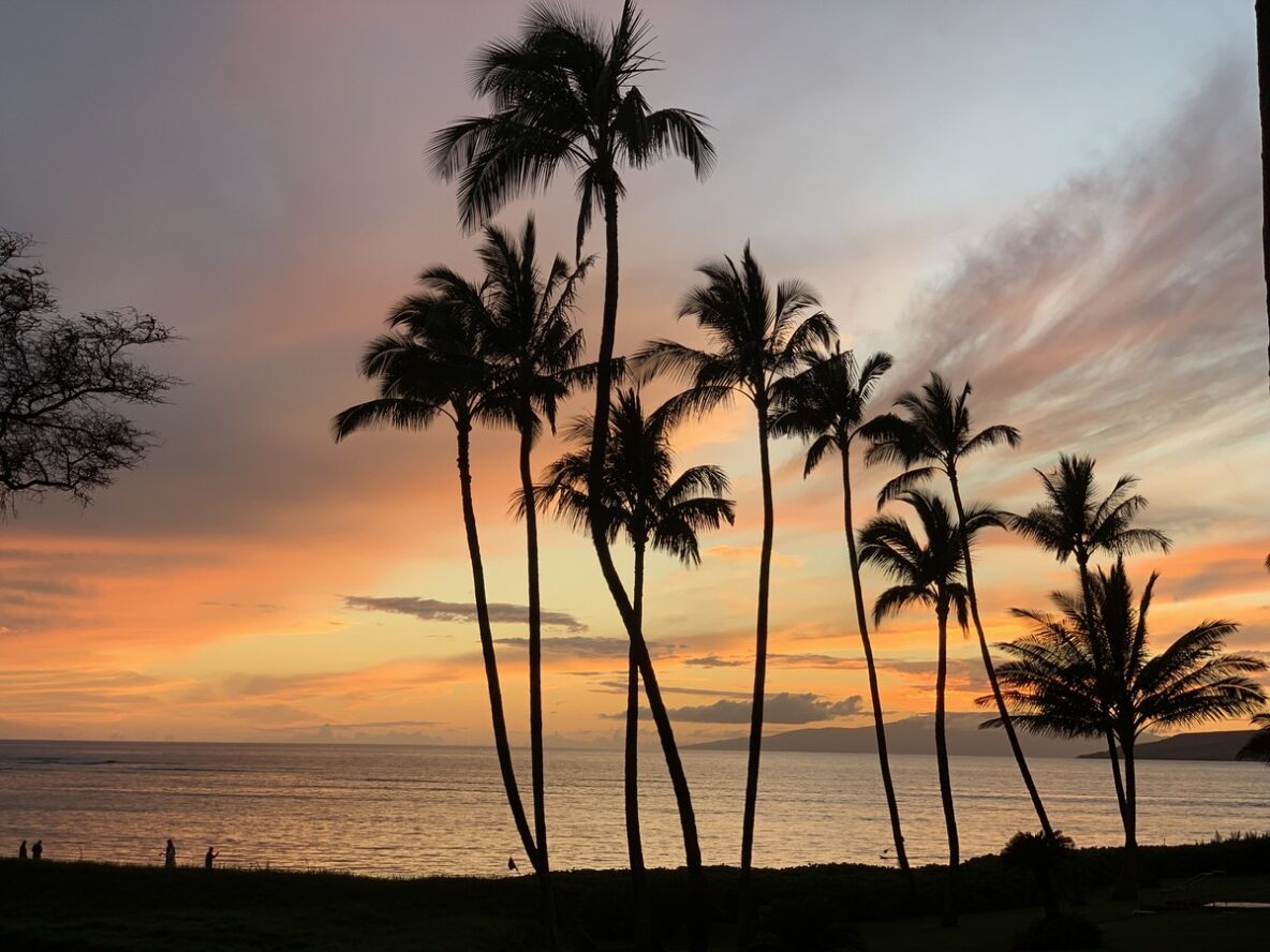 Menehune Shores Resort at Sunset