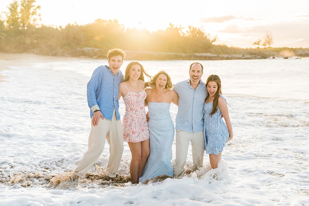 Fun Maui family portrait session with Karma Hill Photography.